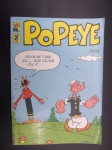 Gibi ou HQ - Popeye nº 11, ano 1972, editora Paladino, possui assinatura na primeira página.