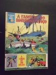 Gibi ou HQ - Clássicos Walt Disney nº 12 A Família do Robinson Suíço, 1969, editora Abril, desgaste da lombada, capa e contracapa soltas do miolo, bordas amareladas, mede 27x20cm ( AxL ).