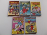 Gibi ou HQ - 5 revistas do Tio Patinhas, década 80, editora Abril.