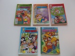 Gibi ou HQ - 5 revistas Almanaque do Chico Bento, década de 90, editora Abril.