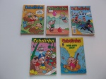 Gibi ou HQ - 5 revistas do Cebolinha década de 80/90, editora Abril.