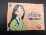Mini revista Disney Mulan nº 3, ano 1998, editora Abril, 82 páginas, capa com pequeno amassado.