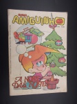 Revista Nosso Amiguinho nº 306, dezembro de 1978, Casa Publicadora Brasileira, 36 páginas, com pôster do Noguinho, manchas amareladas, grampos enferrujados na lombada.