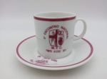 Colecionismo - Antiga Xícara de Café / Cafezinho - 5 Encontro Nacional M. F. C. - Movimento Familiar Cristão - Porto Alegre 1971. Mede 5cm de altura.