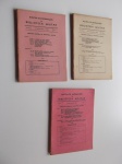 Boletim de Informações da Biblioteca Militar nºs  4 ( ano 1939 ), 6 ( ano 1940 ), 7 ( ano 1941 ), possuem grampo enferrujado na lombada.
