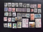 Colecionismo Filatelia Selos Antigos. Lote com 42 selos do Brasil.