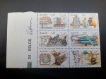Colecionismo Filatelia Selo. Série 6 selos 10 Anos da ECT 1979.