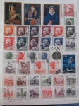 Colecionismo Filatelia Selos Antigos. Lote com selos estrangeiros, conforme foto. Somente os selos, sem a folha do álbum classificador (E09).