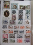 Colecionismo Filatelia Selos Antigos. Lote com selos estrangeiros, conforme foto. Somente os selos, sem a folha do álbum classificador (E24).