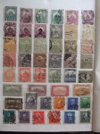 Colecionismo Filatelia Selos Antigos. Lote com selos estrangeiros, conforme foto. Somente os selos, sem a folha do álbum classificador (E26).
