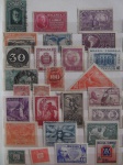 Colecionismo Filatelia Selos Antigos. Lote com selos nacionais, conforme foto. Somente os selos, sem a folha do álbum classificador (N01).