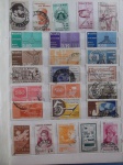Colecionismo Filatelia Selos Antigos. Lote com selos nacionais, conforme foto. Somente os selos, sem a folha do álbum classificador (N05).