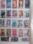 Colecionismo Filatelia Selos Antigos. Lote com selos nacionais, conforme foto. Somente os selos, sem a folha do álbum classificador (N06).