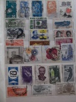 Colecionismo Filatelia Selos Antigos. Lote com selos nacionais, conforme foto. Somente os selos, sem a folha do álbum classificador (N07).