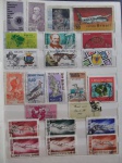 Colecionismo Filatelia Selos Antigos. Lote com selos nacionais, conforme foto. Somente os selos, sem a folha do álbum classificador (N09).