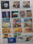 Colecionismo Filatelia Selos Antigos. Lote com selos nacionais, conforme foto. Somente os selos, sem a folha do álbum classificador (N15).