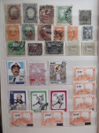 Colecionismo Filatelia Selos Antigos. Lote com selos nacionais, conforme foto. Somente os selos, sem a folha do álbum classificador (E35).
