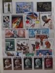 Colecionismo Filatelia Selos Antigos. Lote com selos nacionais, conforme foto. Somente os selos, sem a folha do álbum classificador (E36).