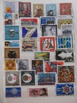 Colecionismo Filatelia Selos Antigos. Lote com selos nacionais, conforme foto. Somente os selos, sem a folha do álbum classificador (E40).