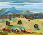 Bustamante Sá, `Campos do Jordão` - óleo sobre tela - med. 50 x 60 cm