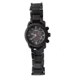 BURBERRY  Relógio Sport preto. Caixa 49 mm. 15 cm fechado. Este lote encontra-se em Belo Horizonte, MG, e só estará disponível em nossa loja a partir do dia 13 de Outubro.