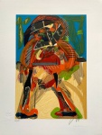 GRANATO, Figuras - serigrafia 67/100 - 40x30 cm - acid