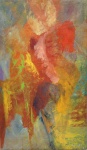 B. CESAR, Abstrato - óleo sobre tela - 100x60 cm - acid 1995 (Com cachê da Galeria Renot)