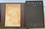 BIBLIA, Citações - pinturas de Carlos Araújo - 45x30 cm - (com caixa original)