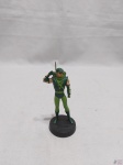 Boneco decorativo do Arqueiro verde, oficial da DC Comics. Medindo 10cm de altura, sem a mão e o arco. No estado.
