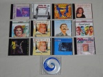 MÚSICA, treze (13) CDs diversos, músicos variados.