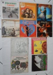 MÚSICA, dez (10) LPs: Festival dos festivais 1966; MPB4, 10 Anos depois; As Valsas Voltaram, Gilberto Alves; Rita Lee, Saúde; E As Valsas Voltaram, Gilberto Alves; Chico Buarque & Maria Bethânia, ao vivo; Gala Super Encontro de Seresteiros, volume 2; 40 Boleros com Amor, Maracaibo Ensemble; Coimbra Tem Mais Encanto, Fernando Machado Soares; Fados, Amália Rodrigues.