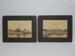 FOTOGRAFIA, duas (2) antigas, vista de Coney Islands  New York, 25-6-901, ambas medindo 24,5 x 17,5 e paspatur 35 x 27,5 cm.