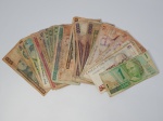 NUMISMÁTICA, Brasil, mais de cinquenta (+50) cédulas de diversos padrões monetários, tipos e valores, todas bastante circuladas, algumas no estado, CAÇA AO TESOURO.
