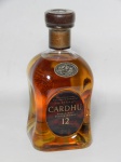 BEBIDA, uma (1) garrafa lacrada de whisky escocês CARDHU, 12 anos, capacidade 1 litro, teor alcoólico 40%, Cardhu Distillery, tradição desde 1824, Morayshire Scotland, sem garantia do conteúdo, para coleção.