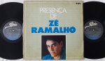 Presença De Zé Ramalho 2xLP 80's Bom Estado. Lp Duplo com Rara Compilação com 25 Faixas. Capa em estado regular com desgastes na espinha e amassos. Discos em bom estado com riscos superficiais.