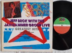 Jeff Beck With The Jan Hammer Group  Live LP  Brasil 80's Rock Muito bom estado. Gravadora Atlantic 80's serie "Rock Story" com capa exclusiva brasileira. Capa e disco em muito bom estado.