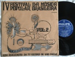 Música Popular Brasileira - Vol. 2 LP 1968 Mono Eduardo Conde E Joyce.  Muito bom estado. Gravadora Phillips Mono 60's. Com : Eduardo Conde E Joyce, Edu Lôbo* E Marília Medalha. Inclui rara faixa de caetano veloso cantando "Queremos Guerra de Jorge Ben. Disco e Capa em muito bom estado.