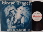 Grave Digger   Witch Hunter LP Brasil 1987 Bom Estado. Gravadora Woodstock Discos 80's. Capa em estado regular com desgastes , amassos. Disco em regular estado. Atenção : Um risco profundo do lado 2 do disco, no final da faixa 1 e até a metade da faixa 2 causa clicks altos.