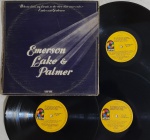 Emerson, Lake & Palmer  Welcome Back, My Friends 3xLP Trifold 1974 Discos em excelente estado. Album triplo Gravadora ATCO 70's. Capa em bom estado com alguns desgastes e descolando parte da capa. Discos em excelente estado.