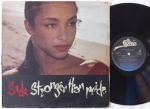 Sade  Stronger Than Pride LP Brasil 1988 Bom Estado. Gravadora Epic 80's. Capa em bom estado com alguns amassos e desgastes entorno. Disco em muito bom estado.