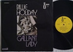 Billie Holiday Gallant Lady LP Brasil 1973 Jazz Vocal Muito bom estado. Gravadora Image selo amarelo 70's. Disco em muito bom estado. Capa em bom estado com amassos.