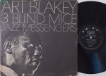 Art Blakey & The Jazz Messengers  3 Blind Mice LP Brasil 60's Mono Excelente estado.Rara primeira ediçao Brasileira 60's Mono. Capa em bom estado, com desgastes entorno e amarelados natural do tempo. Disco em excelente estado.