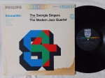 The Swingle Singers With The Modern Jazz Quartet LP 60's Stereo Jazz excelente estado. LP original Americano 60's. Phillips. Disco em excelente estado. Capa em bom estado com manchas amareladas.