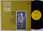 Lester Young  Just You, Just Me LP 60's Mono IMPORT USA Jazz Excelente estado. LP original amaricano 60's Mono. Charlie Parker Records. Disco e capa em excelente estado.