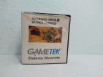 Fita Gametek Sistema Nintendo, Tartarugas Ninja 3, 60 pinos, japonês, no estado, não testado