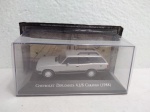 Miniatura Carros Inesquecíveis do Brasil Chevrolet Caravan Diplomata 4.1/S 1988, no estado, lacrado