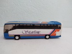 Miniatura ônibus Starline Fricção antigo, no estado, 21 cm