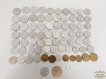lote de mais de 50 moedas Brasileiras Diversas
