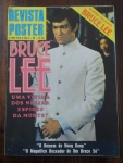 Revista Poster de Kung Fu - Bruce Lee uma vítima dos ninjas espiões da morte? - Poster aberto med. 90 x 60cm