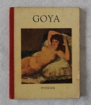Livreto Goya com rica ilustração e história do artista contata em francês.